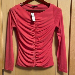 NWT!  J.Crew Women's Ruched Top: Size Small